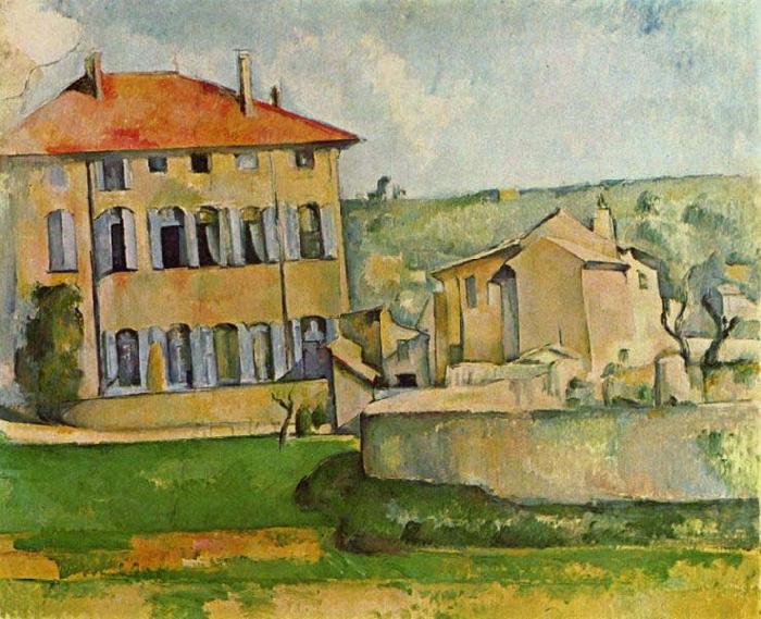 Paul Cezanne Jas de Bouffan Germany oil painting art